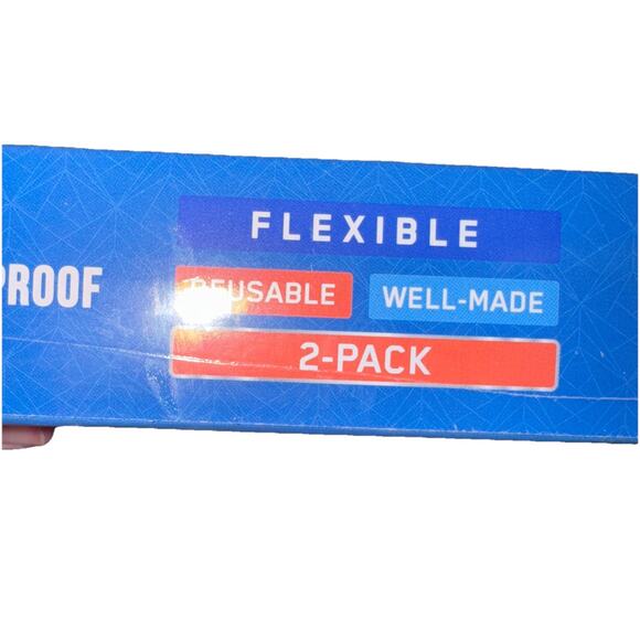 Set of 2 Reusable Hot and Cold Packs Soft and Flexible New Sealed - Picture 4 of 6